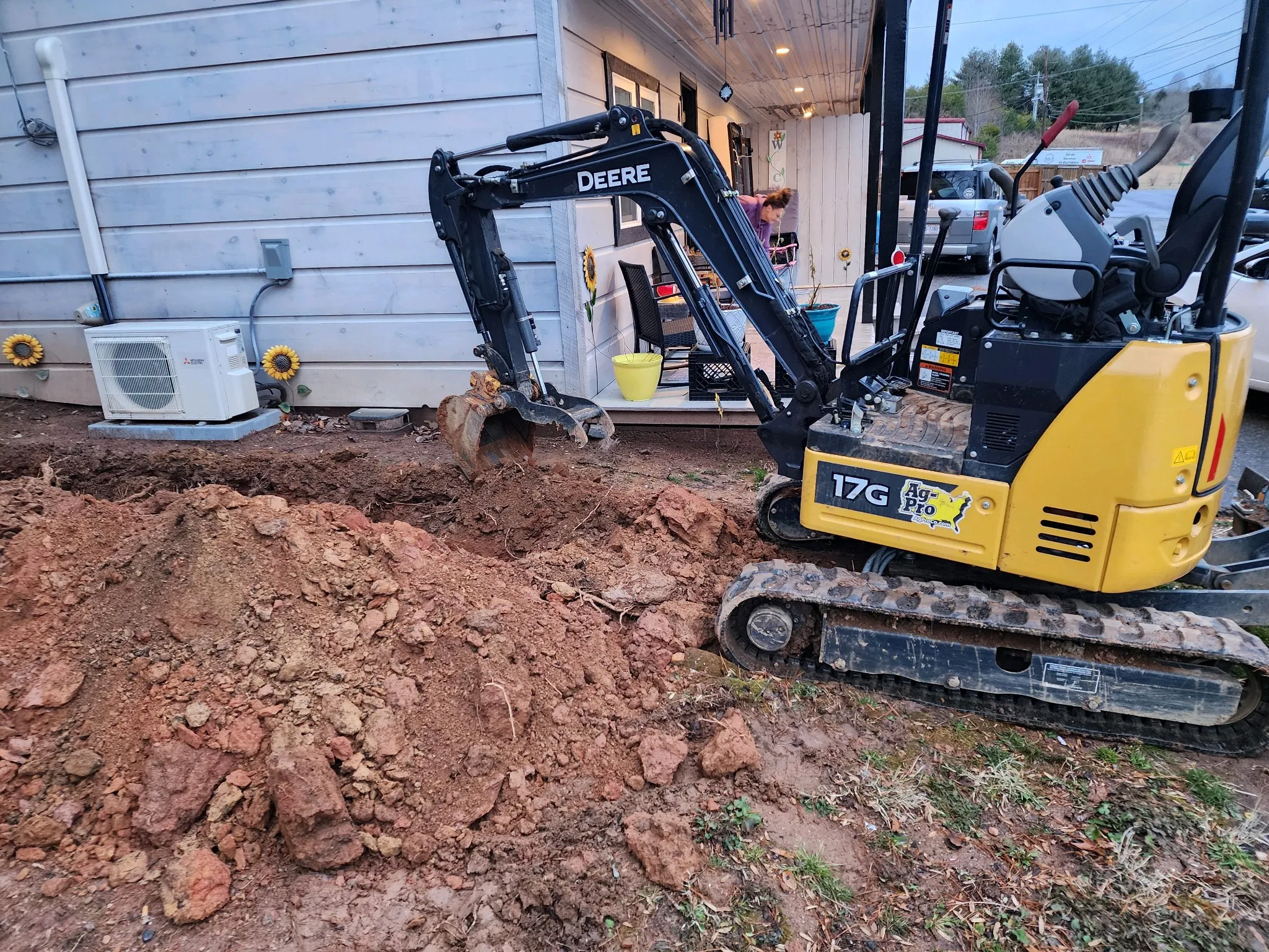 Joe Singley on-site